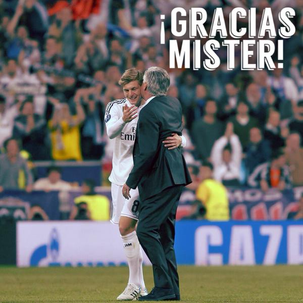 نجوم ريال مدريد يوجهون كلمة أخيرة لأنشيلوتي