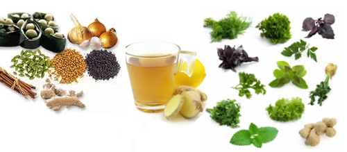 مجموعة أعشاب للتخلص من الكرش